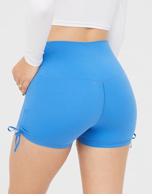 Женские брюки Aerie OFFLINE By Aerie Real Me High Waisted Ruched Tie 3" Bike Short — фото 2