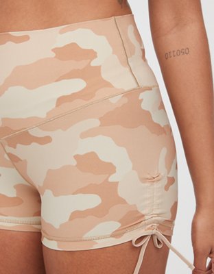 OFFLINE By Aerie Real Me High Waisted Ruched Tie 3" Bike Short