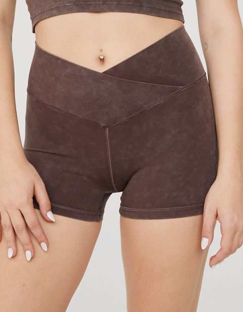 Женские брюки Aerie OFFLINE By Aerie Real Me Double Crossover 3" Bike Short