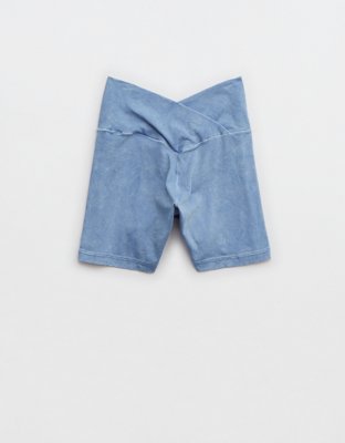 OFFLINE By Aerie Real Me Double Crossover 3" Bike Short