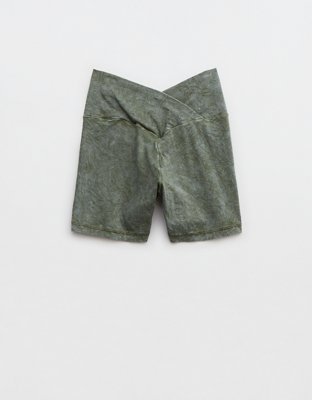 OFFLINE By Aerie Real Me Double Crossover 3" Bike Short