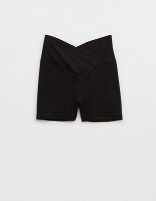 OFFLINE By Aerie Real Me Double Crossover 3" Bike Short