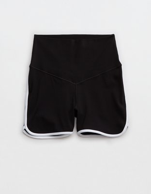 Aerie play shine high waisted store bike short