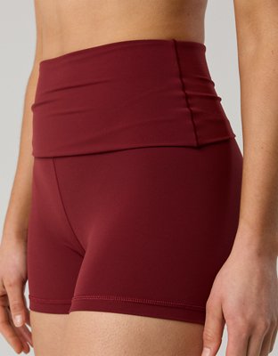 OFFLINE By Aerie Real Me XTRA Foldover 3" Bike Short
