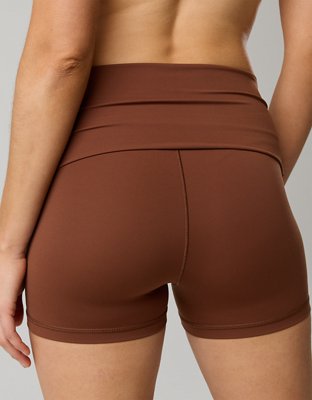 OFFLINE By Aerie Real Me XTRA Foldover 3" Bike Short