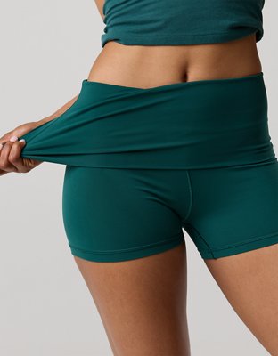 OFFLINE By Aerie Real Me XTRA Foldover 3" Bike Short