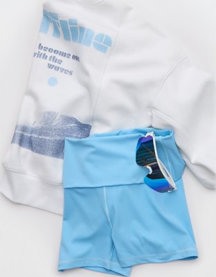 OFFLINE By Aerie Real Me XTRA Foldover 3" Bike Short