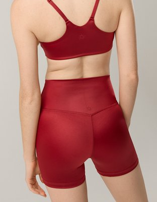 OFFLINE By Aerie Goals Gloss Strappy Sports Bra