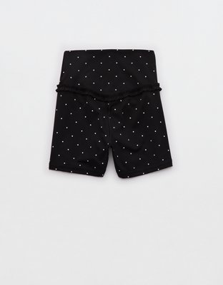 OFFLINE By Aerie Real Me XTRA High Waisted 3" Ruffle Bike Short