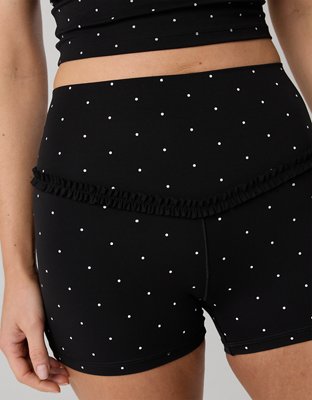 OFFLINE By Aerie Real Me XTRA High Waisted 3" Ruffle Bike Short