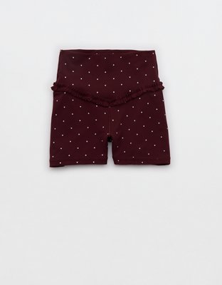 OFFLINE By Aerie Real Me XTRA High Waisted 3" Ruffle Bike Short