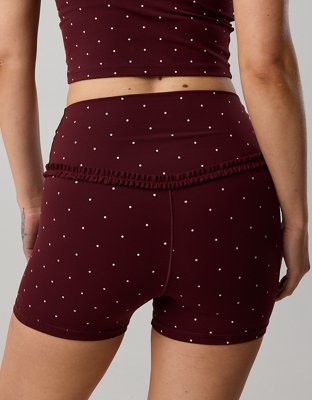 OFFLINE By Aerie Real Me XTRA High Waisted 3" Ruffle Bike Short