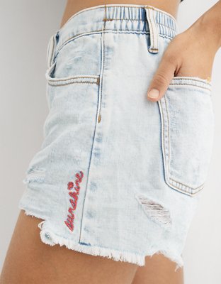 Aerie Distressed Daydream Denim Short