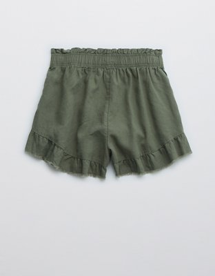 Aerie High Waisted Ruffle Short