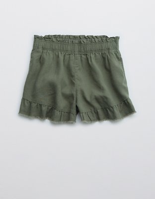 Aerie High Waisted Ruffle Short