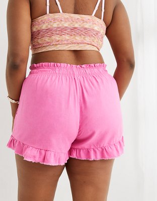 Aerie High Waisted Ruffle Short