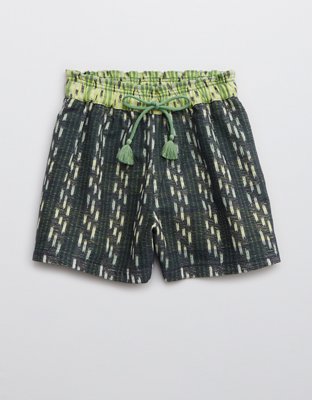 Aerie Jacquard High Waisted Short