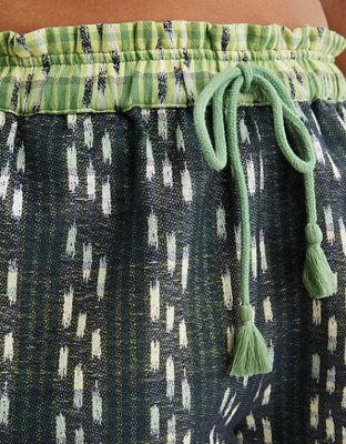 Aerie Jacquard High Waisted Short