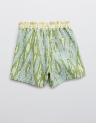 Aerie Jacquard High Waisted Short