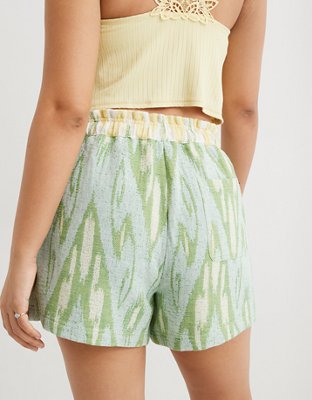 Aerie Jacquard High Waisted Short