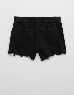 Женские джинсы Aerie Distressed Daydream Denim Short — фото 4