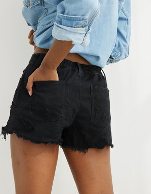 Женские джинсы Aerie Distressed Daydream Denim Short — фото 2