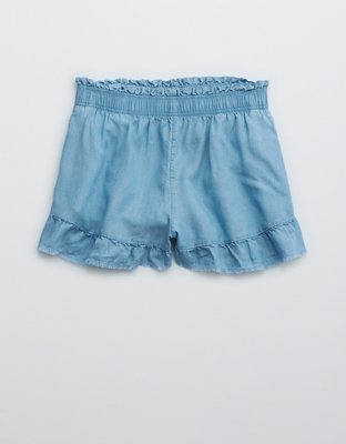 Женские брюки Aerie High Waisted Ruffle Short — фото 3