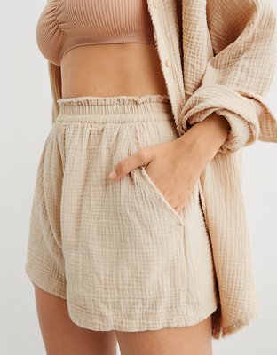 Aerie High Waisted Short de Gasa