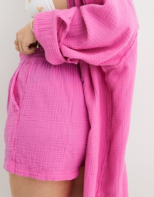 Aerie Gauzy High Waisted Short