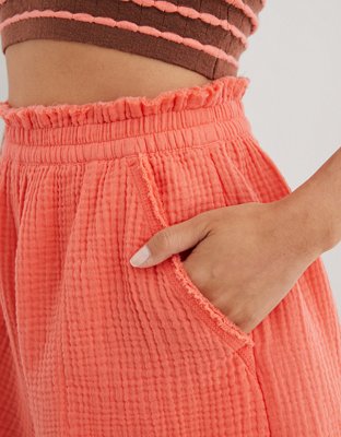 Aerie Gauzy High Waisted Short