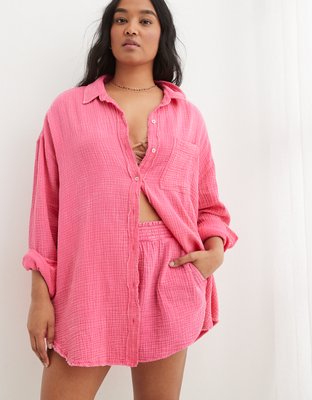 Aerie High Waisted Short de Gasa