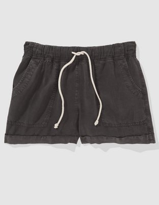 Aerie High Waisted Tie Waist Short