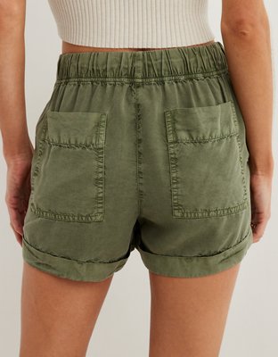 Aerie High Waisted Tie Waist Short