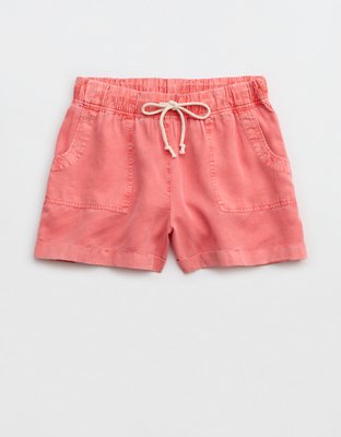 Aerie High Waisted Tie Waist Short