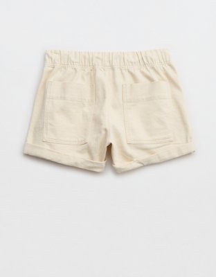 Aerie Short Cintura Alta con Lazo en la Cintura