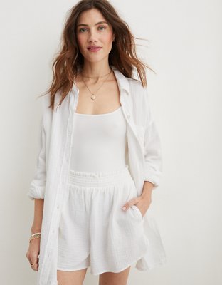 Aerie Gauzy High Waisted Short