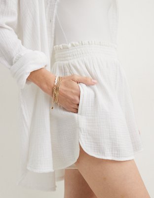 Aerie Gauzy High Waisted Short