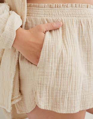Aerie Gauzy High Waisted Short