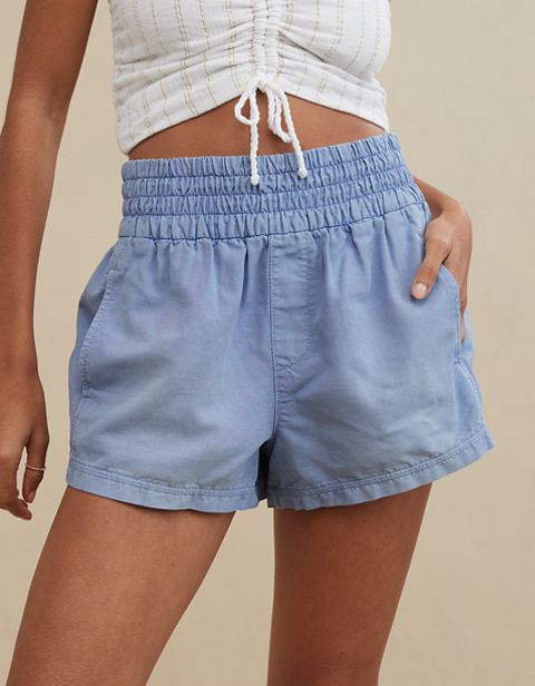 Женские брюки Aerie Babewatch High Waisted Pull On Short