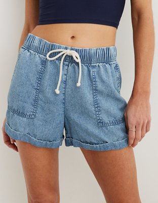 Aerie high 2024 waisted shorts