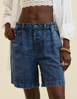 Aerie Denim Trouser Jort