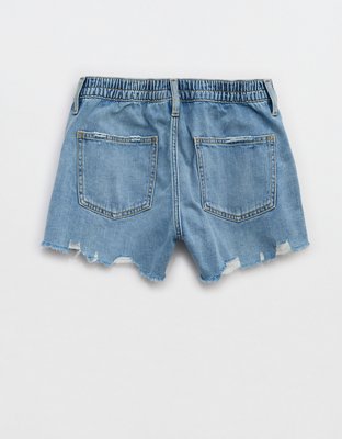 Aerie Daydream Distressed Denim Short