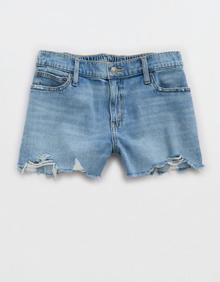 Aerie Daydream Distressed Denim Short