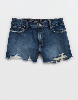 Aerie Daydream Distressed Denim Short