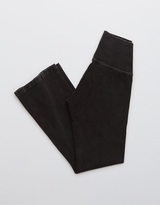 Женские брюки Aerie OFFLINE OG Cropped High Waisted Kick Flare Legging — фото 4
