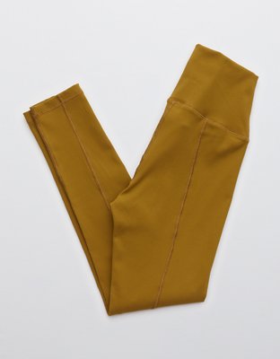 Женские брюки Aerie OFFLINE Ribbed High Waisted Lace Up Legging — фото 4