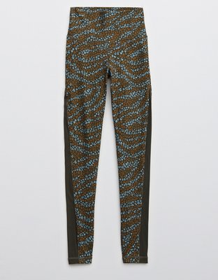 Женские брюки Aerie OFFLINE Printed Real Me High Waisted Mesh Legging — фото 3
