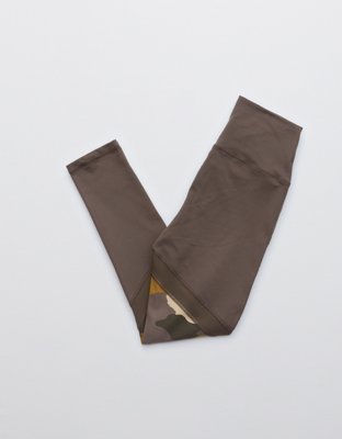 Женские брюки Aerie OFFLINE The Hugger High Waisted Ribbed Legging — фото 5