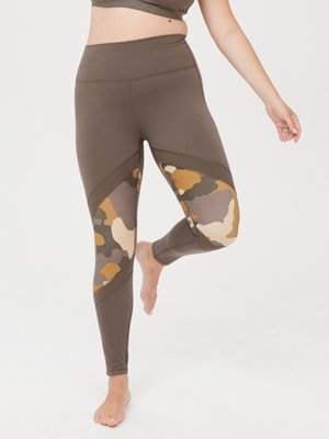 Женские брюки Aerie OFFLINE The Hugger High Waisted Ribbed Legging — фото 6