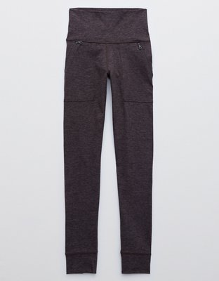 Женские брюки Aerie OFFLINE The Hugger High Waisted Zip Pocket Legging — фото 4